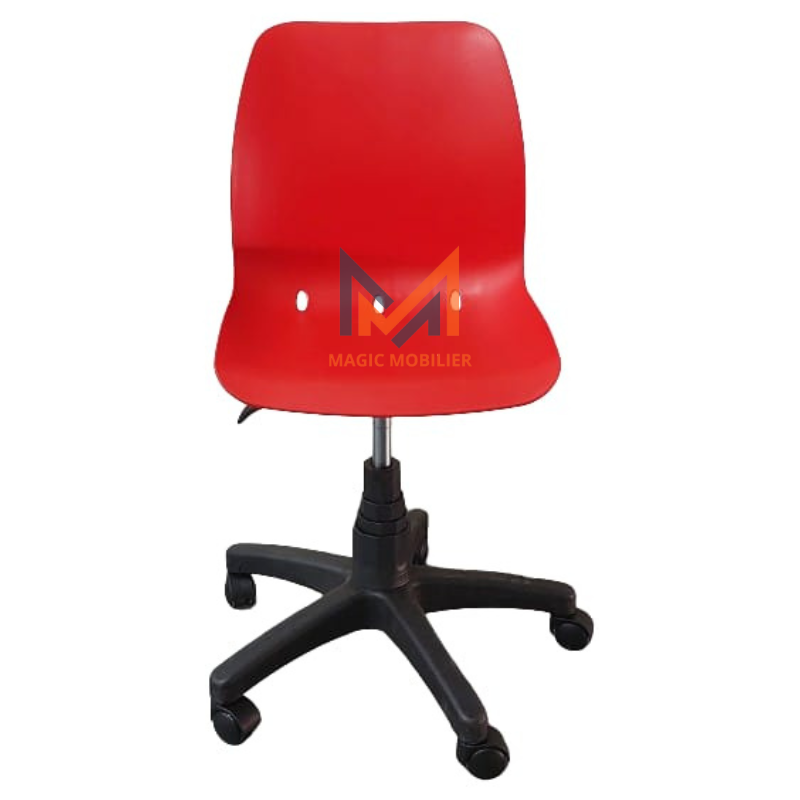 Chaise monocoque avec roulettes Réf.A0491