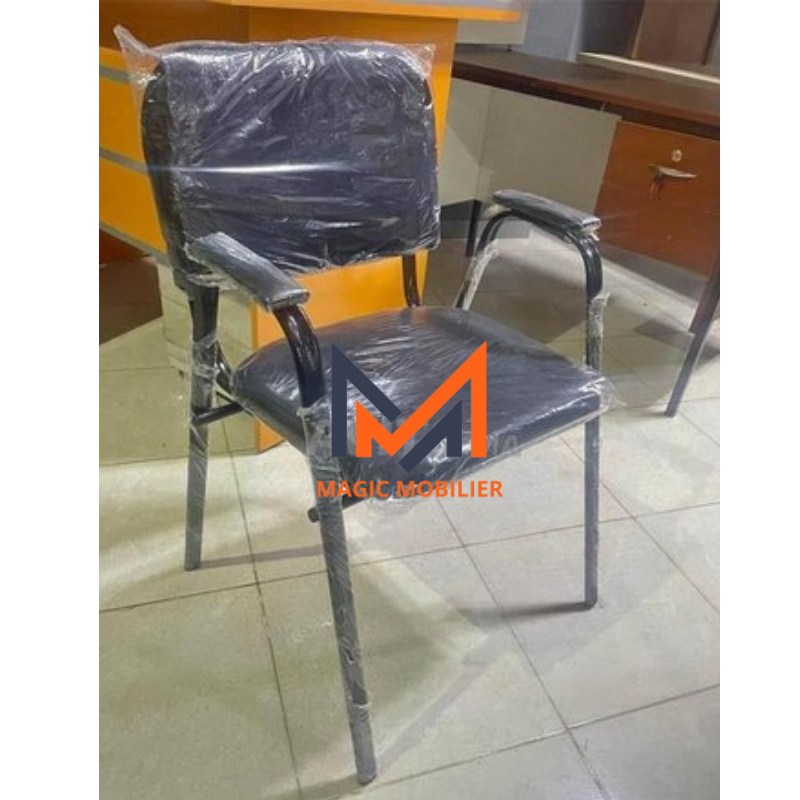 Chaise ISO avec cache avec accoudoirs intégrés  A0334