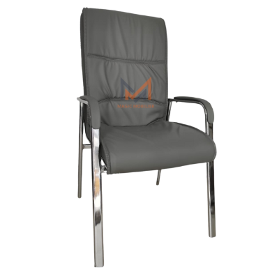 Fauteuil Visiteur Ergonomique gris ROSTOK Réf. 786V