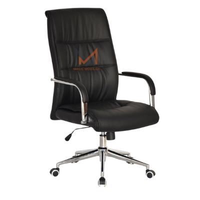Fauteuil Président Ergonomique noir ROSTOK Réf. 786 P
