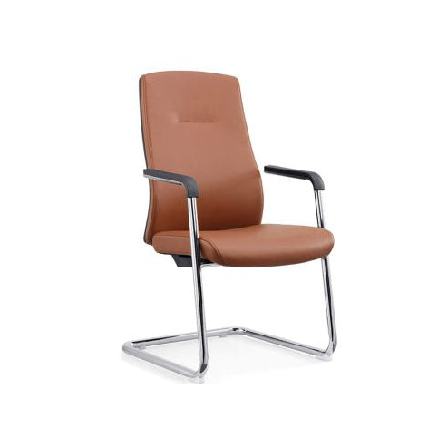Fauteuil Visiteur Ergonomique FARDO marron Réf.LM-019C