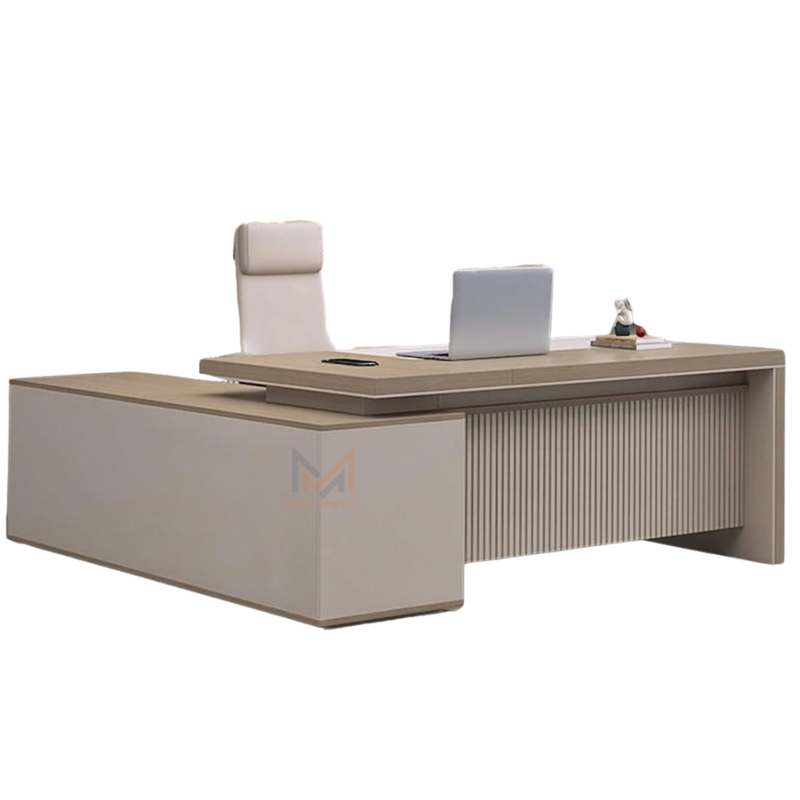 Bureau de direction OKINA avec retour Réf. A0605