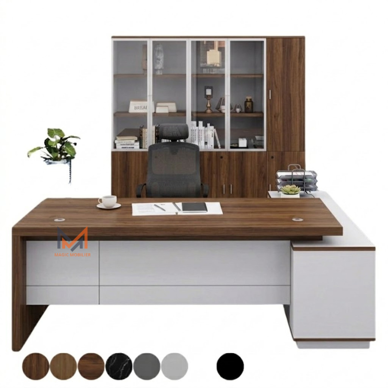 Bureau POLINO avec retour Réf A0693