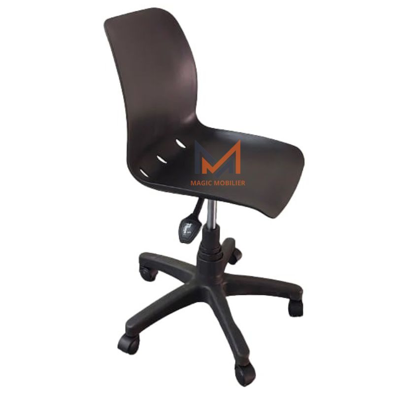 Chaise monocoque avec roulettes Réf.A0491