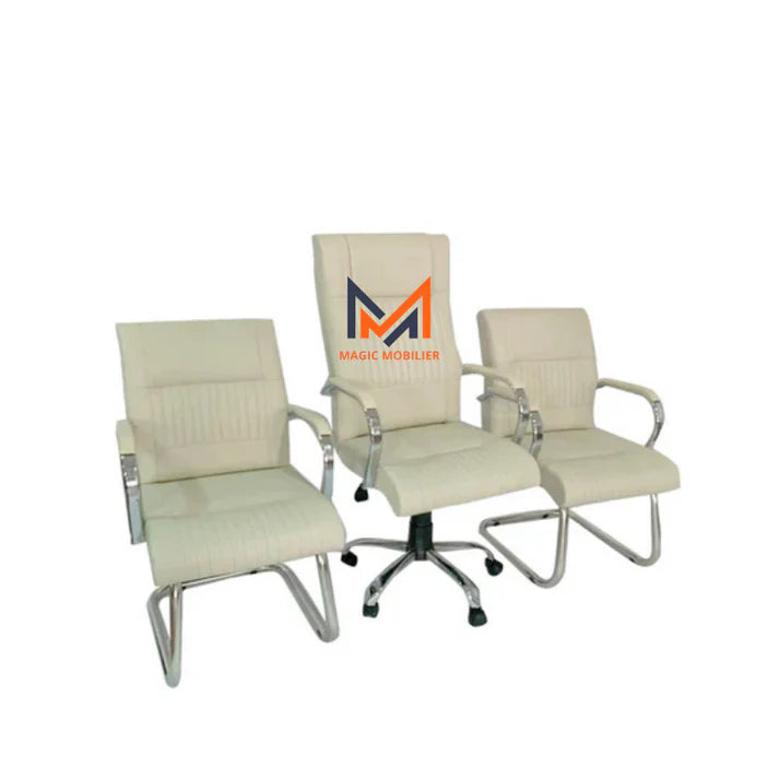 Ensemble Fauteuil Noir joker +++ Réf A0015